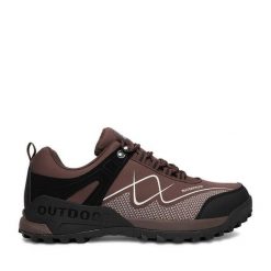 Trekkingi Sprandi. Czarne buty zimowe męskie Sprandi, bez zapięcia. Za 209.99 zł.