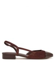 Aldo Baleriny Clementinne 14403503 Brązowy ciemny. Brązowe balerinki damskie Aldo, bez wzorów, ze skóry, bez obcasa, bez zapięcia. Za 319.99 zł.