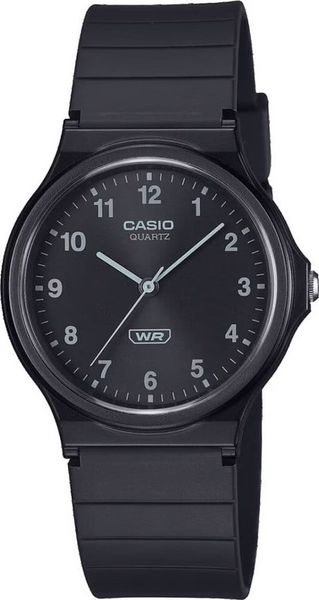 Zegarek Casio Zegarek UNISEX MQ-24B-1BDF + BOX. Zegarki damskie Casio, bez wzorów. Za 140.31 zł.