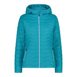 Kurtka damska turystyczna CMP 35Z5006. Niebieskie kurtki sportowe damskie CMP, m, bez wzorów, bez ramiączek, bez kaptura, trekkingowe. Za 360.00 zł.