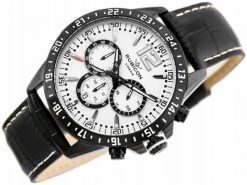 Zegarek Rubicon ZEGAREK MĘSKI RUBICON RNCD69 - MULTIDATA. Zegarki męskie Rubicon, bez wzorów. Za 534.60 zł.