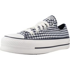 Tenisówki Converse Model Chuck Taylor All Star Lift Kolor Niebieski. Niebieskie trampki i tenisówki damskie Converse, bez wzorów, z tkaniny, bez zapięcia. Za 590.00 zł.