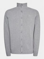INDICODE Kardigan Escobart 35-720 Szary Regular Fit. Szare swetry męskie INDICODE, m, bez wzorów, z bawełny, bez kołnierzyka, bez ramiączek. Za 209.99 zł.