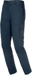 ISSA EASYSTRETCH 8038B - spodnie bojówki 6 kieszeni, 97% bawełna, 3% elastan, 260 g/m2, elastyczny pas - niebieska 2XL. Niebieskie spodnie sportowe męskie INDUSTRIAL STARTER, m, bez wzorów, z bawełny. Za 217.06 zł.