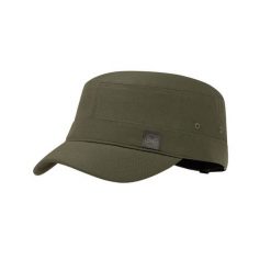Czapka z daszkiem BUFF MILITARY CAP SOLID TUNDRA. Zielone czapki damskie Buff, bez wzorów, z nylonu, klasyczne. Za 139.90 zł.