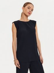 Max Mara Leisure Bluzka Cambusa 24269460 Granatowy Regular Fit. Niebieskie bluzki damskie Max Mara Leisure, s, bez wzorów, z syntetyku, bez kołnierzyka, bez ramiączek. Za 449.99 zł.