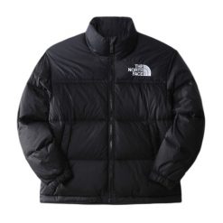 Kurtka puchowa The North Face Nuptse 1996. Czarne kurtki męskie The North Face, s, bez wzorów, z poliesteru, bez kaptura. Za 680.50 zł.