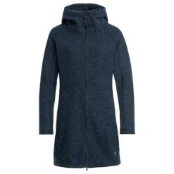 Płaszcz damski VAUDE Tinshan III. Niebieskie płaszcze damskie Vaude, na jesień, bez wzorów, z materiału, eleganckie, bez kołnierzyka, bez kaptura. Za 839.80 zł.
