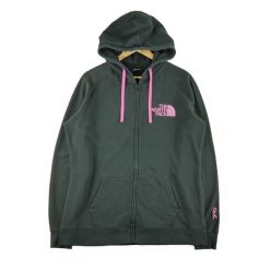 Second life - Bluza TNF z pełnym zamkiem dla kobiet - Stan dobry. Czarne bluzy damskie The North Face, bez wzorów, bez ramiączek, bez kaptura. Za 126.86 zł.