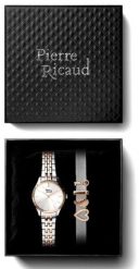 Zegarek damski Pierre Ricaud P21018.R113Q149.9SL srebrny. Szare zegarki damskie Pierre Ricaud, srebrne. Za 470.00 zł.