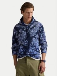 Polo Ralph Lauren Bluza 710P04765001 Niebieski Regular Fit. Niebieskie bluzy męskie Polo Ralph Lauren, m, bez wzorów, z bawełny, bez ramiączek, bez kaptura. Za 819.99 zł.