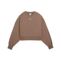 Puma Bluza Wardrobe Ess Over-Oversized Tr 62974893. Brązowe bluzy damskie Puma, s, bez wzorów, bez ramiączek, bez kaptura. Za 176.99 zł.