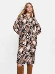 Fransa Sukienka codzienna Ariana 20614313 Brązowy Loose Fit. Brązowe sukienki damskie Fransa, na co dzień, l, bez wzorów, z wiskozy, bez kołnierzyka, bez ramiączek, proste. Za 149.99 zł.