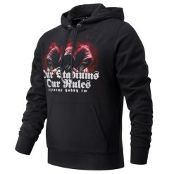 Bluza męska z kapturem EXTREME HOBBY FANATICS. Czarne bluzy męskie EXTREME HOBBY, m, bez wzorów, z bawełny, z kapturem. Za 239.00 zł.