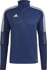 Adidas Bluza adidas TIRO 21 Warm Top GH4463 GH4463 granatowy L. Niebieskie bluzy męskie Adidas, l, bez wzorów, bez ramiączek, bez kaptura. Za 156.55 zł.