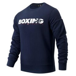 Bluza męska EXTREME HOBBY BOLD BOXING. Niebieskie bluzy męskie EXTREME HOBBY, m, bez wzorów, z bawełny, klasyczne, bez ramiączek, bez kaptura. Za 199.00 zł.