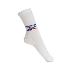 Skarpety sportowe unisex Reebok CL FO CREW SOCK-3 PAK. Białe skarpety męskie Reebok, bez wzorów. W wyprzedaży za 45.00 zł.