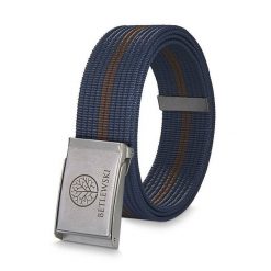 Pasek parciany BETLEWSKI PRC-08_SR-2 XL granatowy. Niebieskie paski męskie Betlewski, z materiału. Za 34.99 zł.