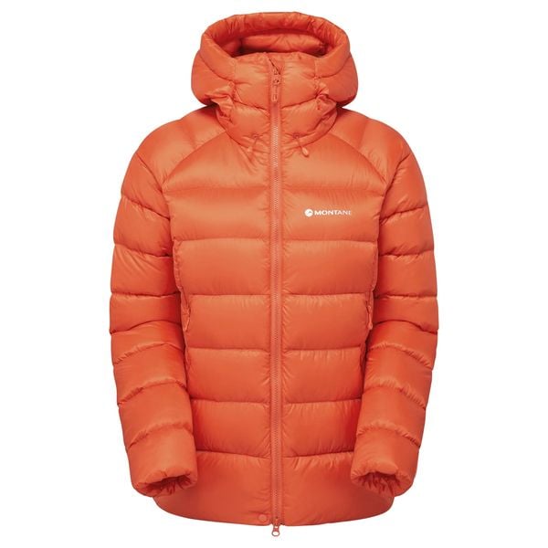 Damska kurtka puchowa Montane WoAnti-Freeze Xt. Brązowe kurtki sportowe damskie Montane, bez wzorów, z puchu, bez ramiączek, bez kaptura, trekkingowe. W wyprzedaży za 1,084.00 zł.