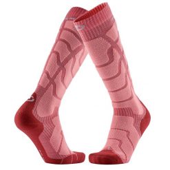 Welniane skarpety narciarski kobieta Therm-ic Ski Warm Lady wysokosc kolana. Czerwone rękawiczki damskie THERM-IC, bez wzorów, z elastanu. Za 139.00 zł.