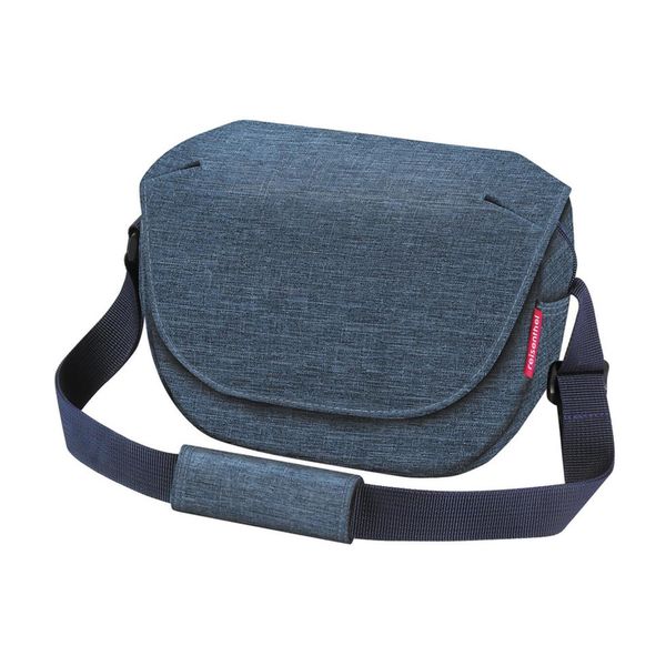 Torba na kierownicę „Funbag”, kolor twist blue. Niebieskie torby na ramię męskie KLICKFIX, bez wzorów, na ramię, duże. Za 316.95 zł.