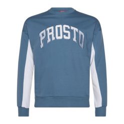 Bluza męska PROSTO Crewneck Splork. Szare bluzy męskie Prosto., m, bez wzorów, casualowe, bez ramiączek, bez kaptura. Za 209.99 zł.