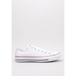Trampki Converse Chuck Taylor All Star Leather. Białe trampki i tenisówki damskie Converse, bez wzorów, bez zapięcia. Za 259.99 zł.