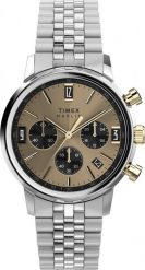 Zegarek męski Timex TW2W60100 srebrny. Szare zegarki męskie Timex, bez wzorów, srebrne. Za 1,662.68 zł.