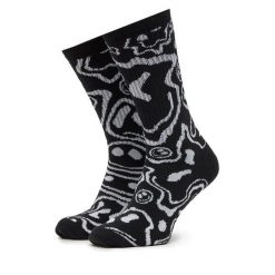 Skarpety długie Volcom. Czarne skarpety męskie Volcom, bez wzorów. Za 39.99 zł.