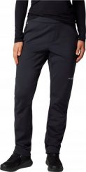 Columbia Vest Canyon High-Rise Softshell Pant 2105831010 Czarne L. Czarne spodnie dresowe damskie Columbia, bez wzorów, z softshellu, sportowe. Za 319.98 zł.