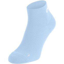 Skarpetki UNI ODLO Socks short ESSENTIAL. Niebieskie skarpetki damskie ODLO, bez wzorów, z elastanu. Za 49.99 zł.
