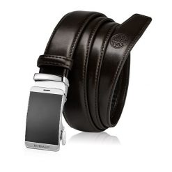 Skórzany pasek męski BETLEWSKI Brązowy 125. Brązowe paski męskie Betlewski, ze skóry. Za 99.00 zł.