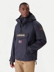 Napapijri Kurtka anorak Rainforest Next NP0A4IB9 Granatowy Regular Fit. Niebieskie kurtki męskie Napapijri, m, bez wzorów, z syntetyku, bez kaptura. Za 849.00 zł.