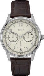 Zegarek Guess Zegarek Męski Guess W0863G1 (44 mm). Zegarki męskie Guess, z aplikacjami. Za 502.06 zł.