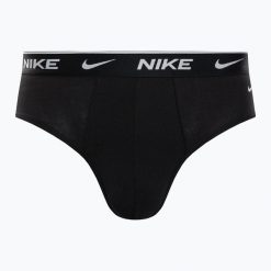 Slipy męskie Nike Everyday Cotton Stretch Brief 3 pary. Czarne slipki męskie Nike, m, bez wzorów. Za 139.99 zł.