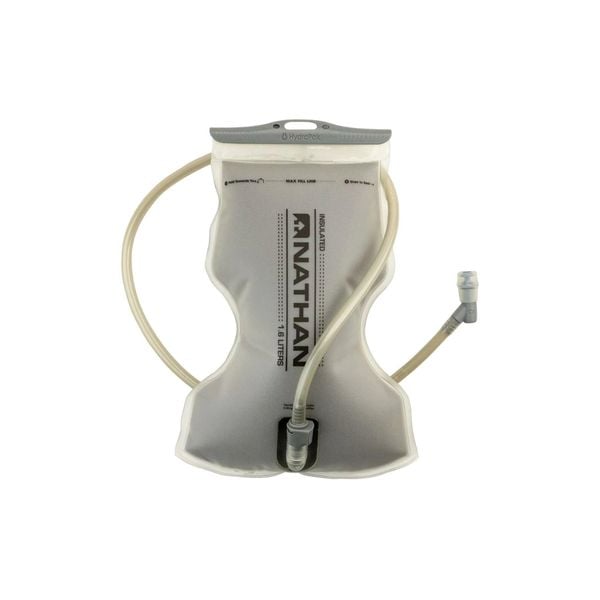 Torba na wodę Nathan Hydration 1.6 L. Szare torby na ramię męskie NATHAN SPORTS, z materiału, duże. Za 314.00 zł.