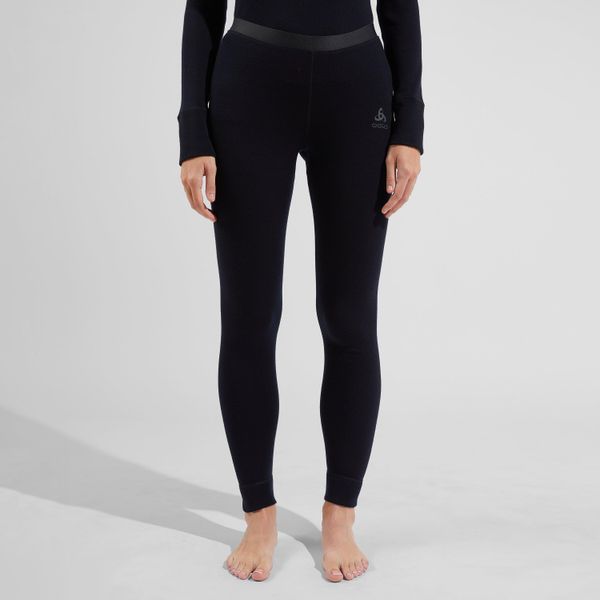 Legginsy termoaktywne damskie Odlo MERINO 260. Czarne bielizna sportowa damska ODLO, bez wzorów. Za 529.99 zł.