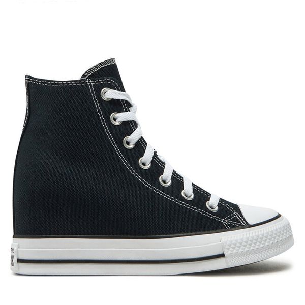 Trampki Converse. Czarne trampki i tenisówki damskie Converse, bez wzorów, bez zapięcia. Za 259.99 zł.