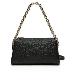 Torebka TOUS. Czarne listonoszki damskie tous, bez wzorów, bez dodatków. Za 509.99 zł.