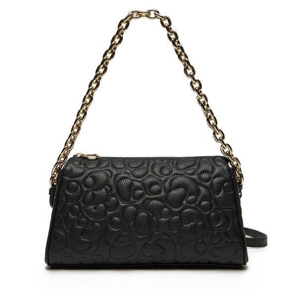 Torebka TOUS. Czarne listonoszki damskie tous, bez wzorów, bez dodatków. Za 509.99 zł.