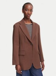 Weekend Max Mara Marynarka Asta 2625046031 Brązowy Regular Fit. Brązowe marynarki i żakiety damskie Weekend Max Mara, bez wzorów, z wełny, bez kołnierzyka, bez ramiączek. Za 1,834.00 zł.