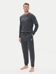 Cristiano Ronaldo CR7 Piżama 8730-42 Szary Regular Fit. Szare piżamy męskie Cristiano Ronaldo CR7, m, bez wzorów, z bawełny, bez kołnierzyka, bez ramiączek. Za 249.99 zł.