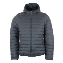 Odwracalna parka Peak Mountain Colisee. Szare parki męskie Peak Mountain, m, bez wzorów, z puchu, bez kołnierzyka. Za 441.00 zł.