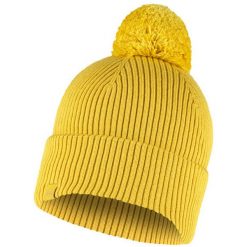 Czapka BUFF KNITTED HAT TIM. Żółte czapki damskie Buff, bez wzorów. W wyprzedaży za 131.94 zł.