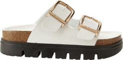 Lee Cooper Klapki damskie Lee Cooper białe LCW-26-35-4460LA 37. Białe klapki damskie Lee Cooper, bez wzorów, sportowe, bez obcasa, bez zapięcia. Za 118.23 zł.