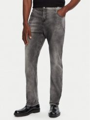 Balmain Jeansy DH1MI043DE73 Szary Regular Fit. Szare jeansy męskie Balmain, z bawełny. Za 3,249.00 zł.