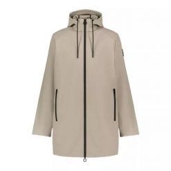 Parka JOTT Chester. Białe parki męskie Jott, l, bez wzorów, z materiału, eleganckie, bez kołnierzyka, bez kaptura. Za 662.95 zł.