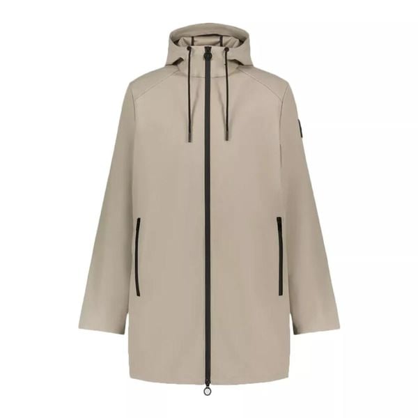 Parka JOTT Chester. Białe parki męskie Jott, l, bez wzorów, z materiału, eleganckie, bez kołnierzyka, bez kaptura. Za 707.05 zł.