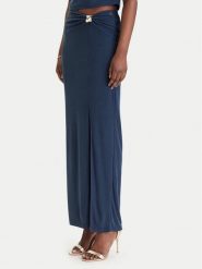 Guess Spódnica maxi W6GD15 K2936 Granatowy Slim Fit. Niebieskie spódnice damskie Guess, m, z aplikacjami, maxi. Za 379.99 zł.