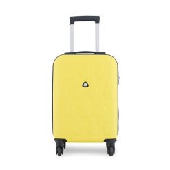 Walizka kabinowa Semi Line. Żółte walizki damskie Semi-line, bez wzorów. Za 139.99 zł.